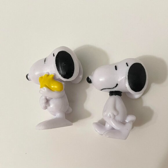 Lot of 7 Peanuts Gang Charlie Brown Figures Snoopy Marcie Franklin Sally - Picture 2 of 13